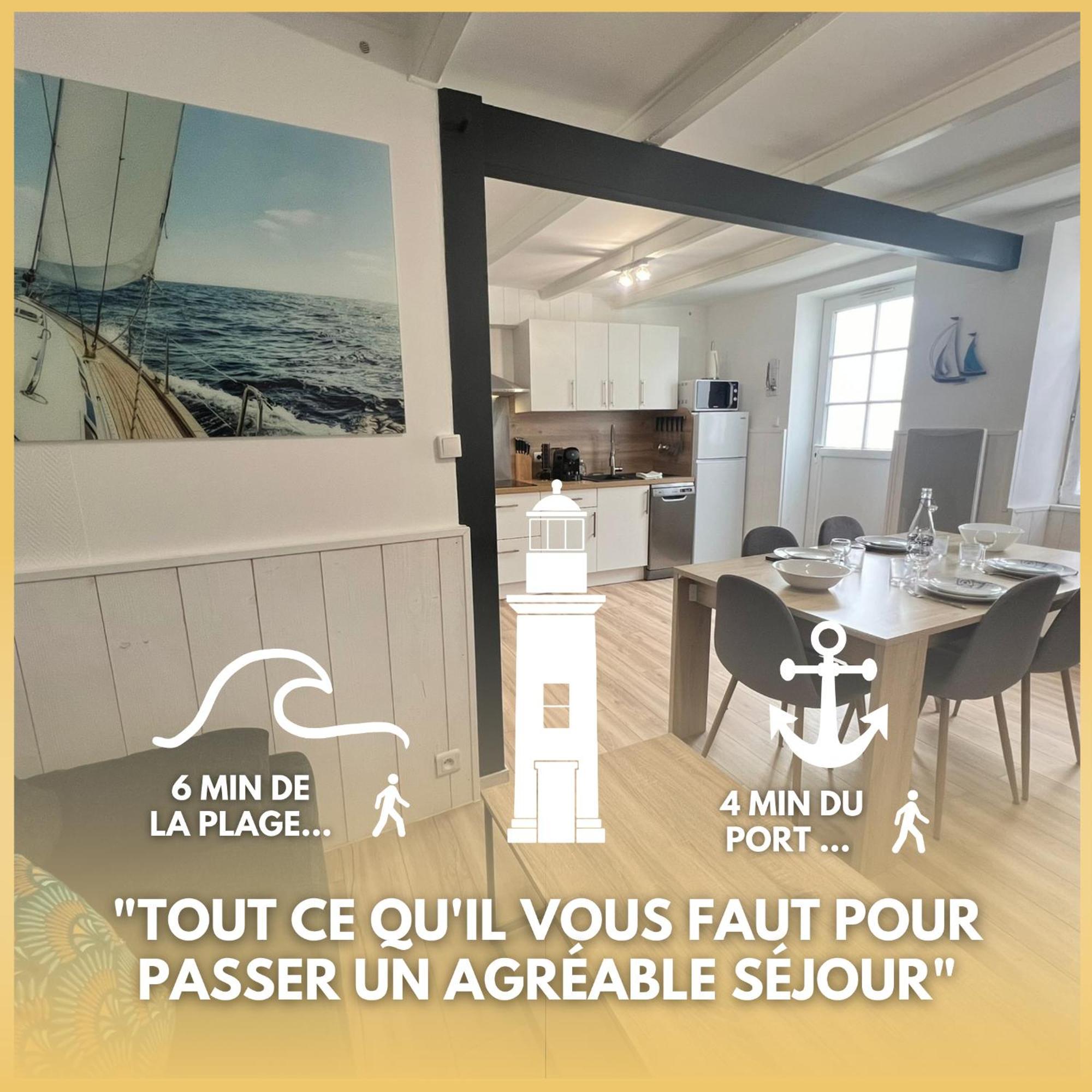 Le Phare De La Cotiniere - Proche Port Et Centre Ville La Flotte Esterno foto
